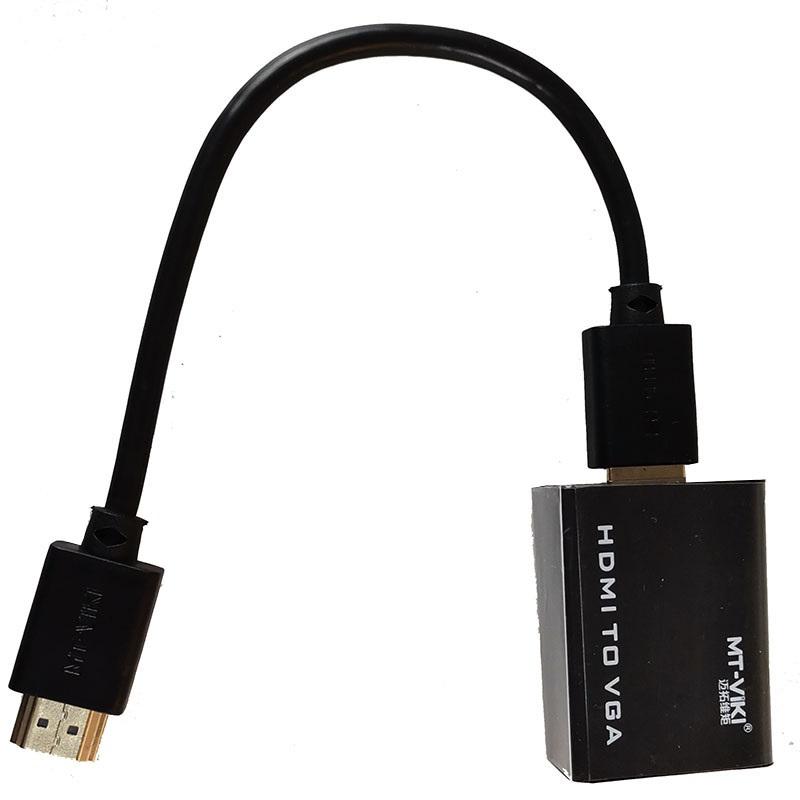 Адаптер vga m hdmi f c передачей аудио сигнала и питанием